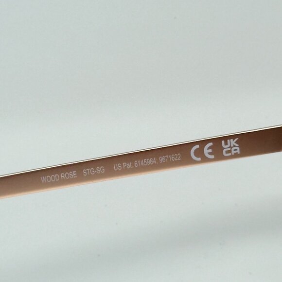 Maui Jim Wood Rose Polarized Sunglasses RS870-09 Pink Tortoise Rose Gold - Picture 7 of 8